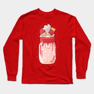 Cat Dessert Long Sleeve T-Shirt